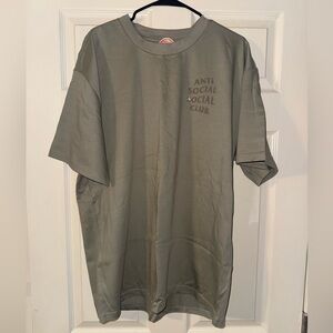 Anti Social Social Club Olive Short Sleeve Tee